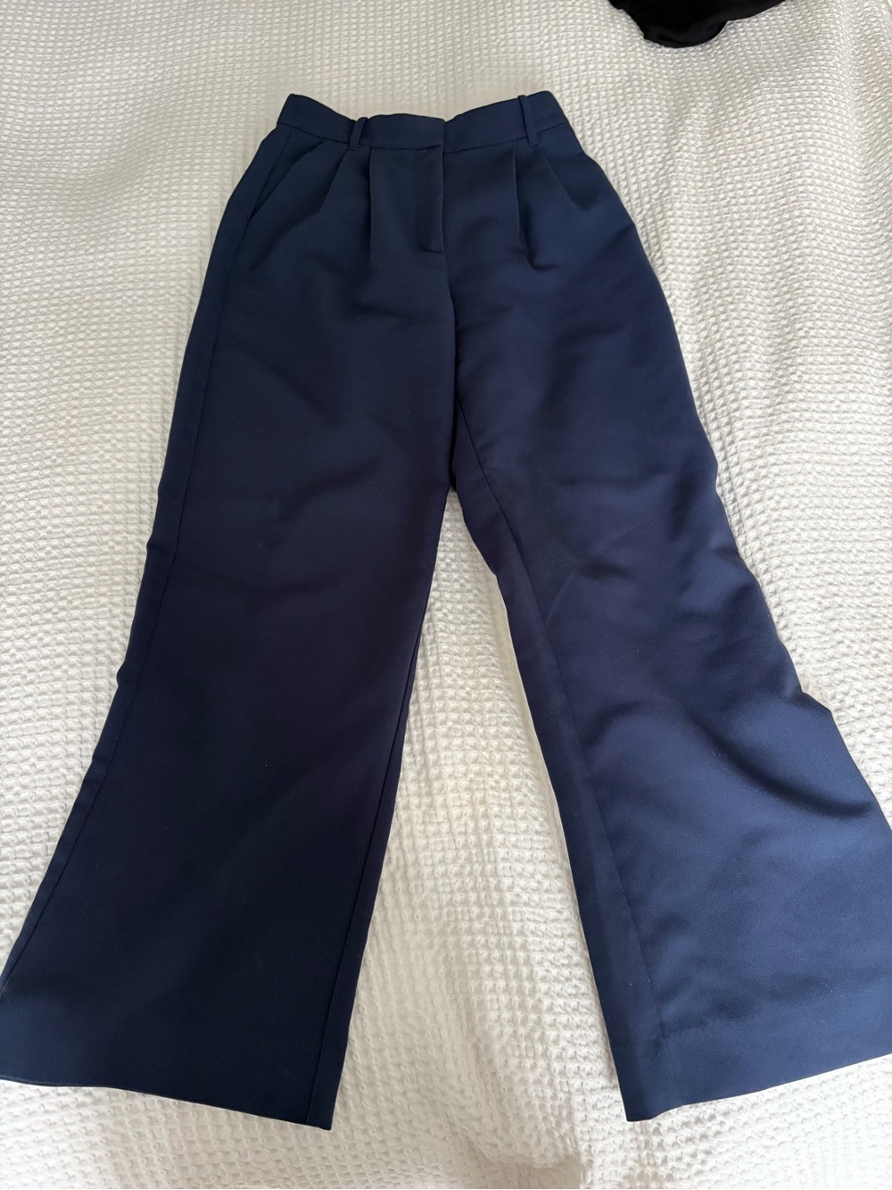 Abercrombie & Fitch Sloan Navy Wide Leg Pants